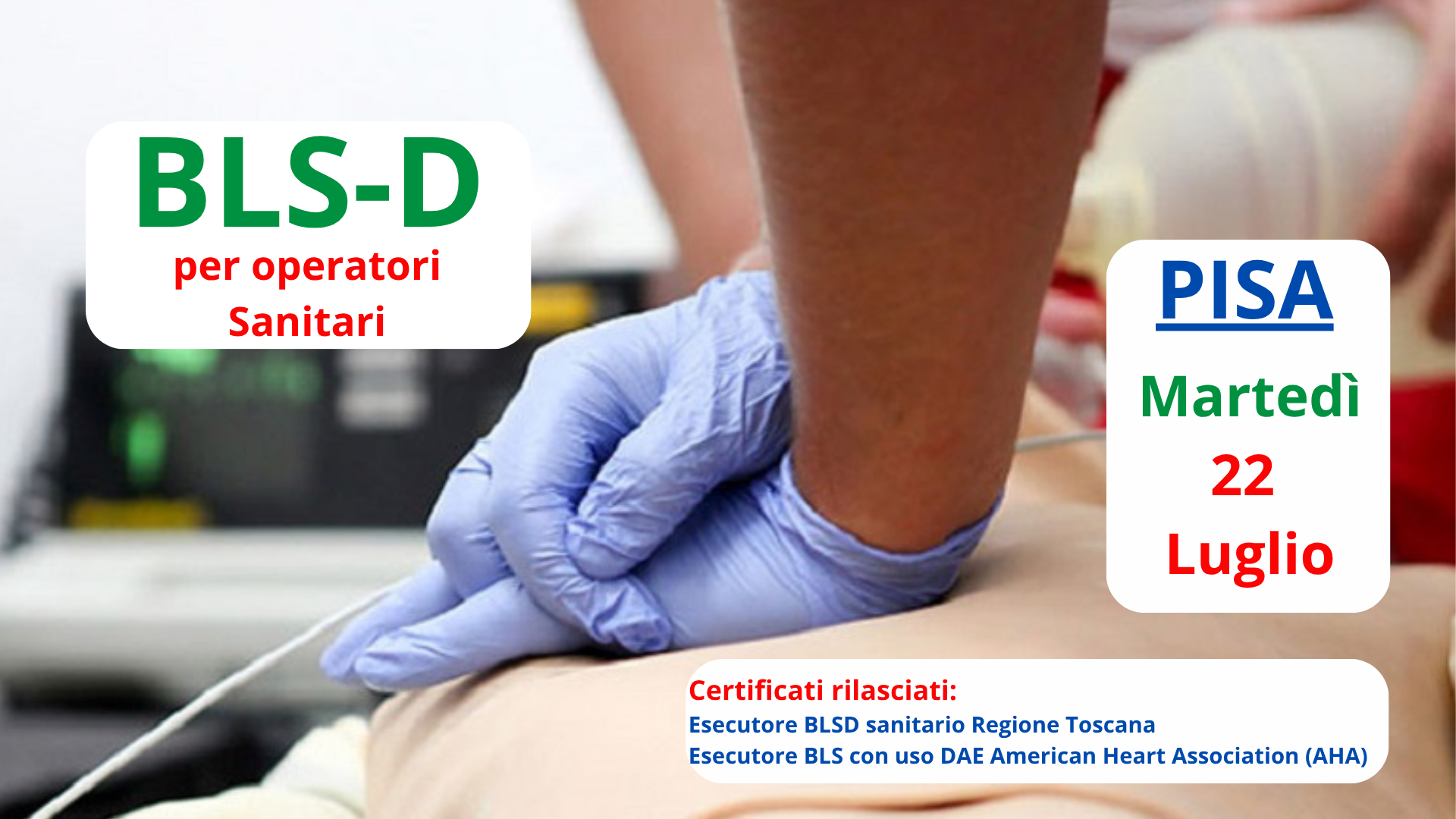 Luglio 22 - BLS-D sanitario AHA  Copia 1